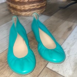 J.Crew ballet flat leather shoes